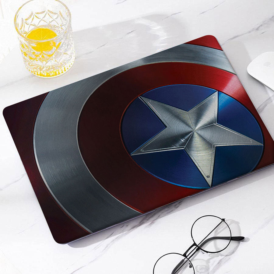 Captain America's Shield Macbook Case-BELKCASE