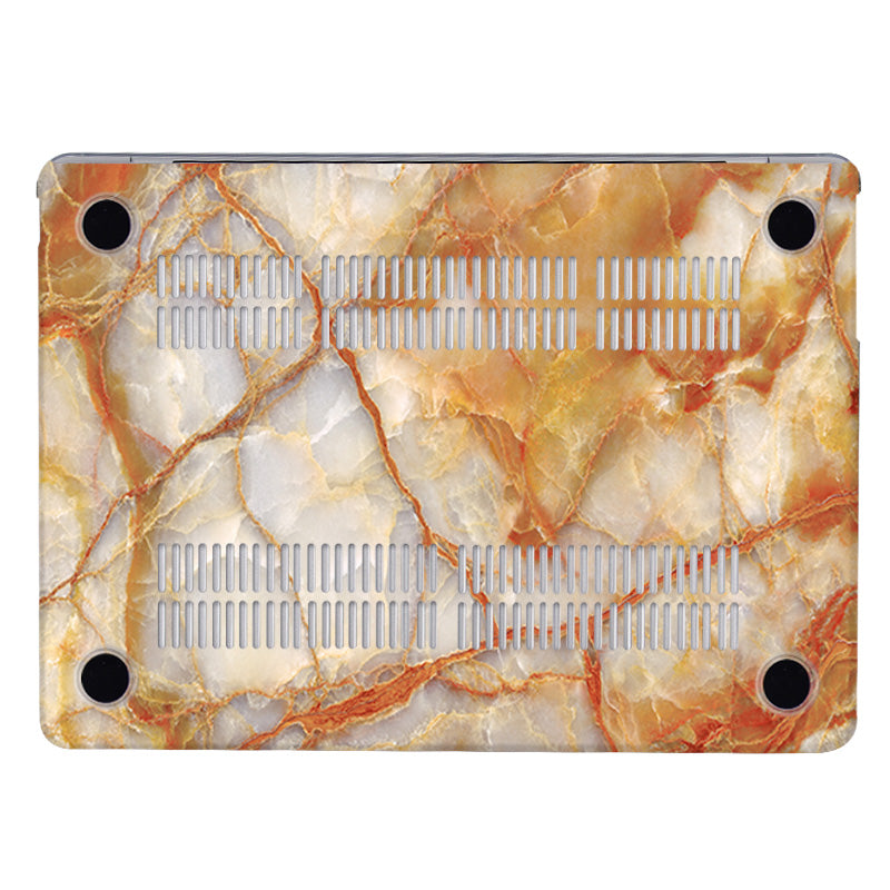 Orange Age Traces Macbook Case-BELKCASE