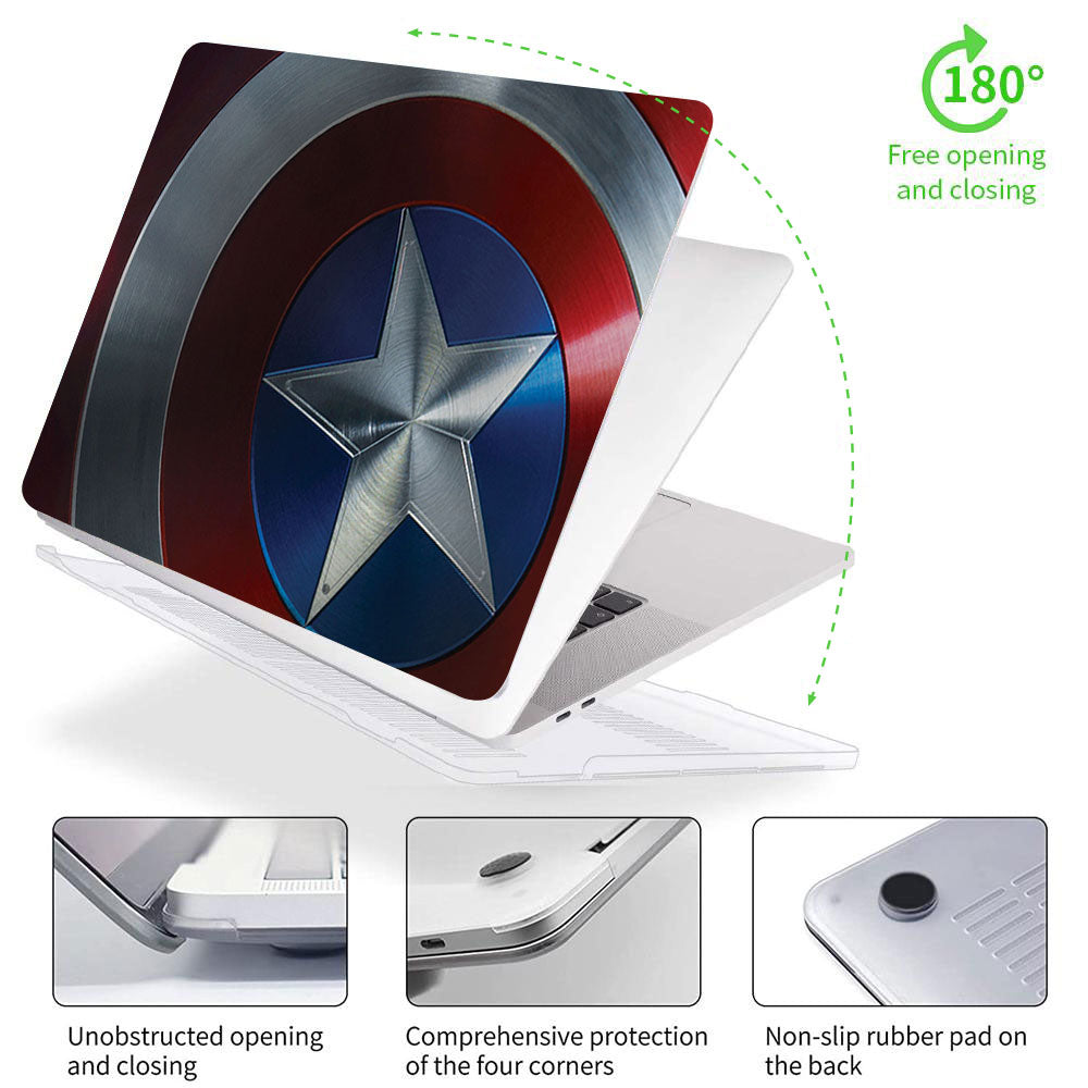 Captain America's Shield Macbook Case-BELKCASE