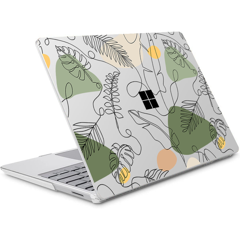 Abstract Green Leaves Microsoft Surface Laptop Case-BELKCASE