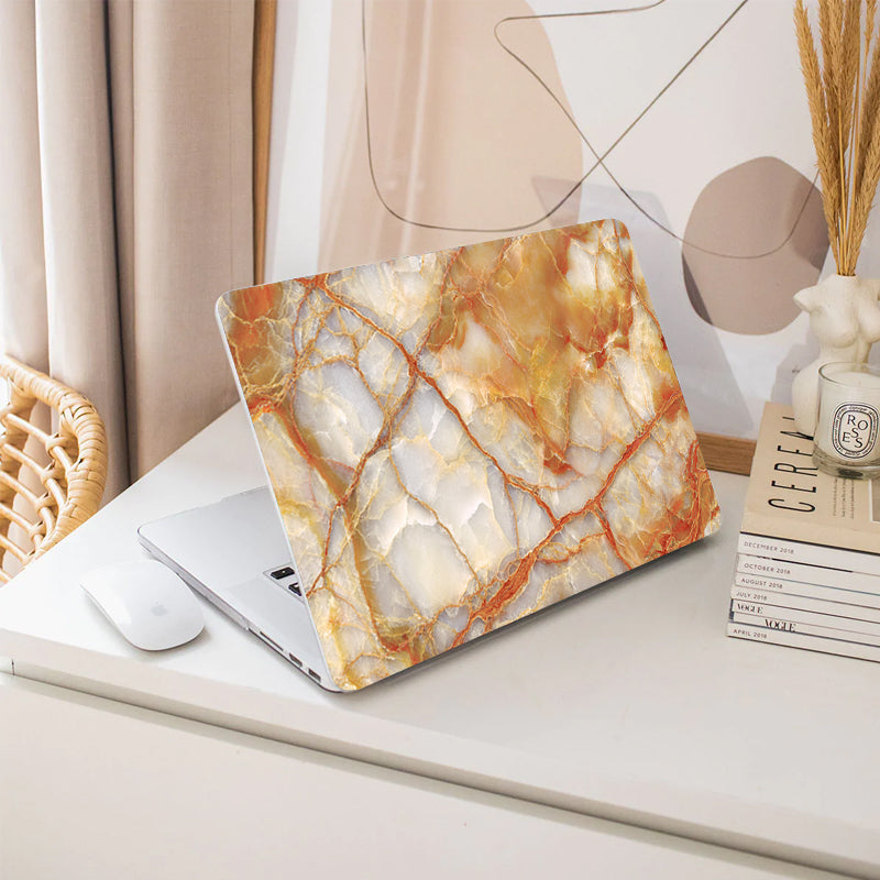 Orange Age Traces Macbook Case-BELKCASE