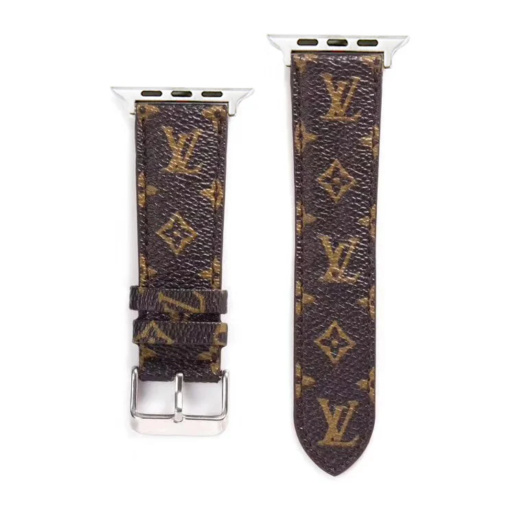 Louis Vuitton Luxury leather Apple Watch Bands