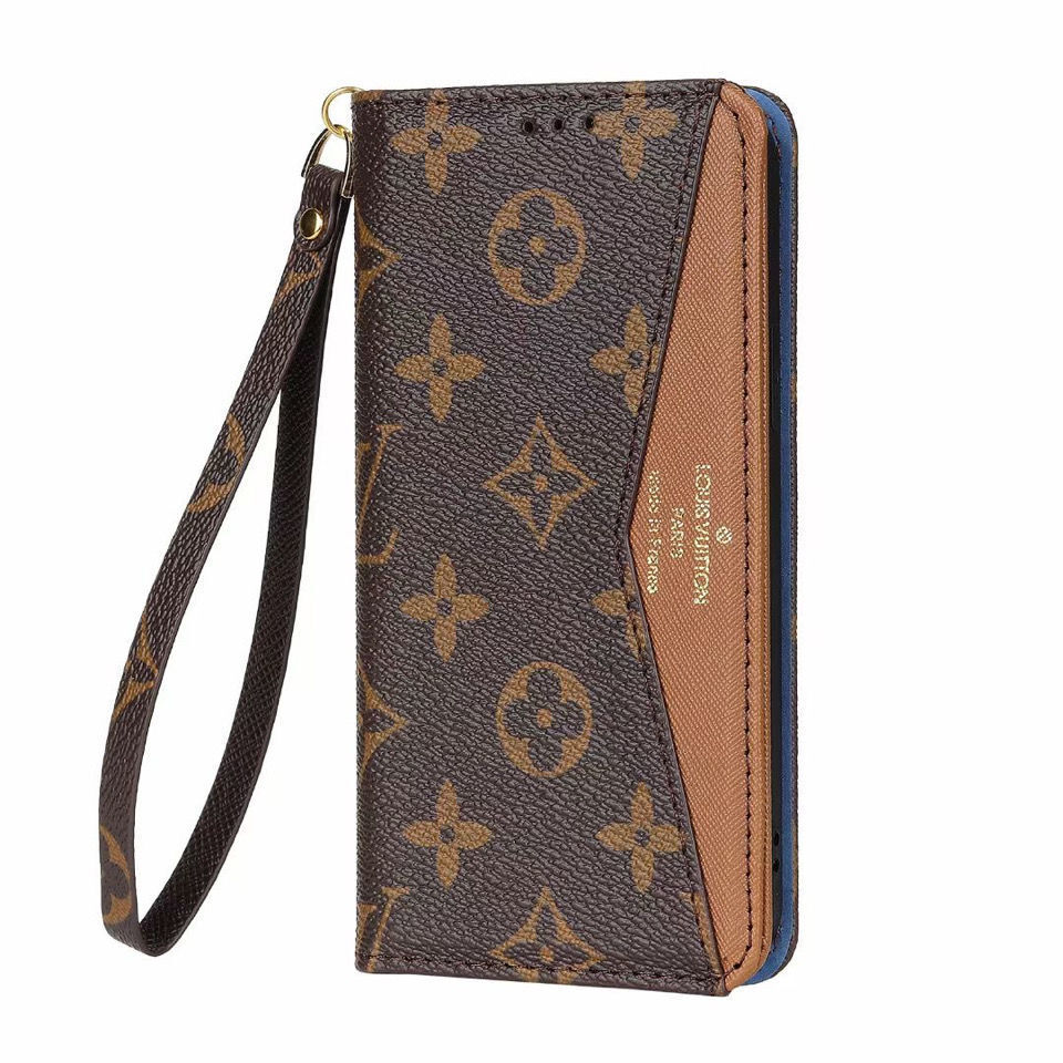 Louis Vuitton Gucci Leather iPhone Wallet Case 