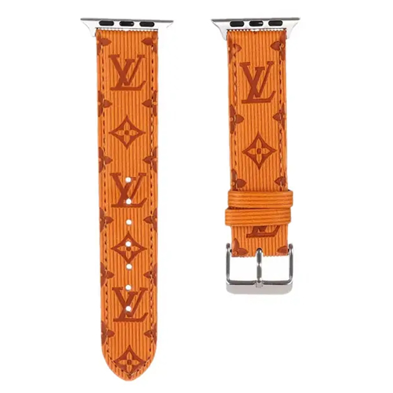 Leather luxury V Apple Watch Bands