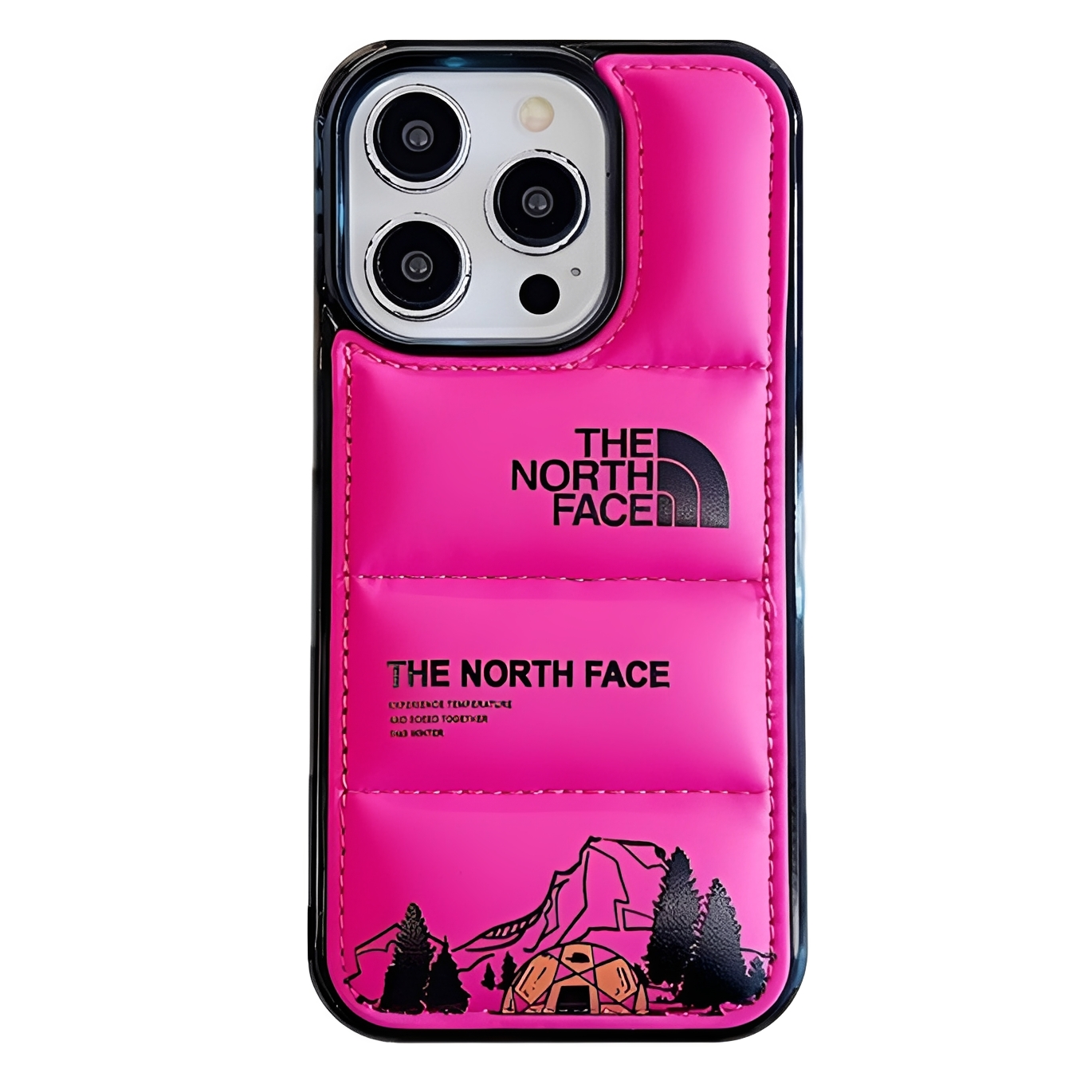 The North Face iPhone Case-3D down jacket Camping Down