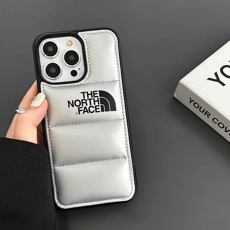 TNF 3D Goose Down Socket iPhone Case