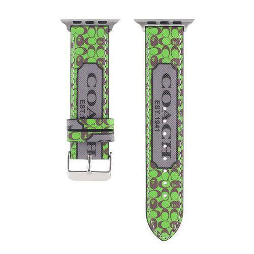 Coach Luxury Leather Apple Watch Band