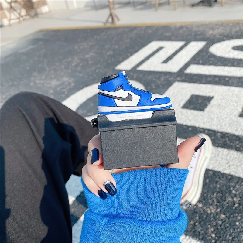 Red AIR JORDAN 1 Airpod Case