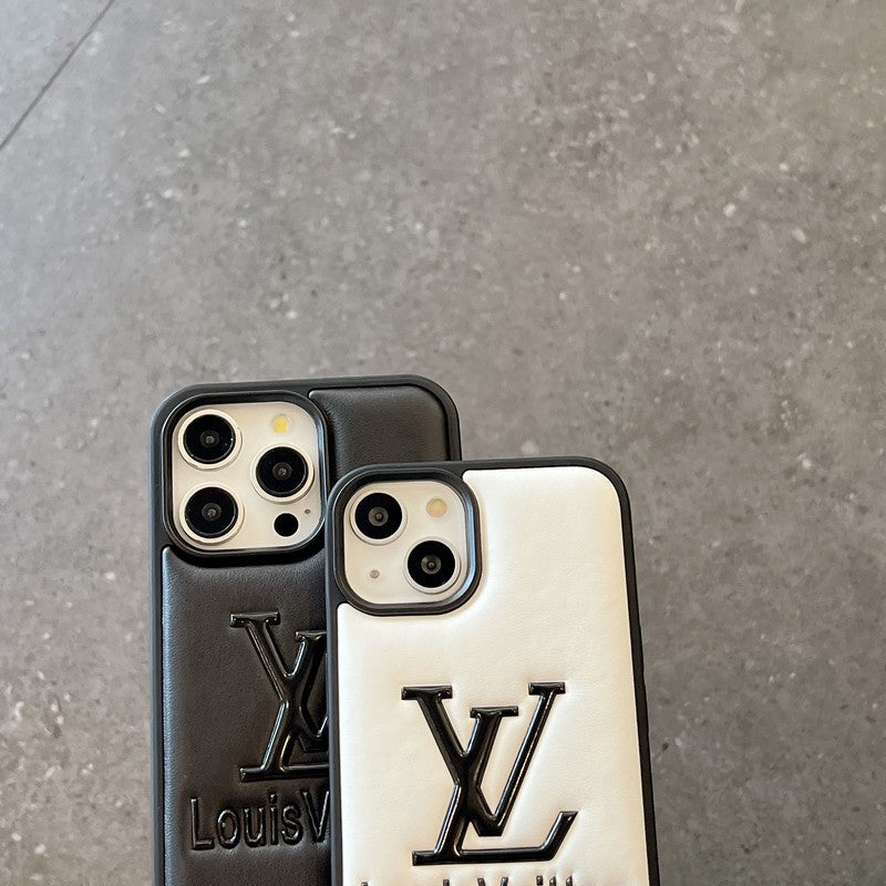 Louis Vuitton Leather cushion iPhone Case	