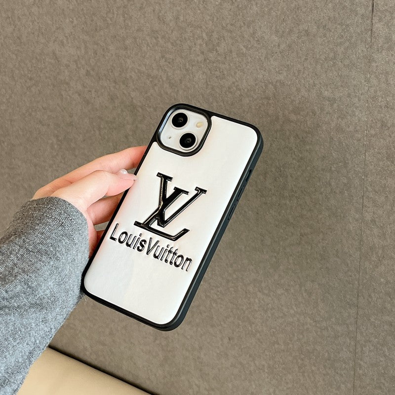 Louis Vuitton Leather cushion iPhone Case	