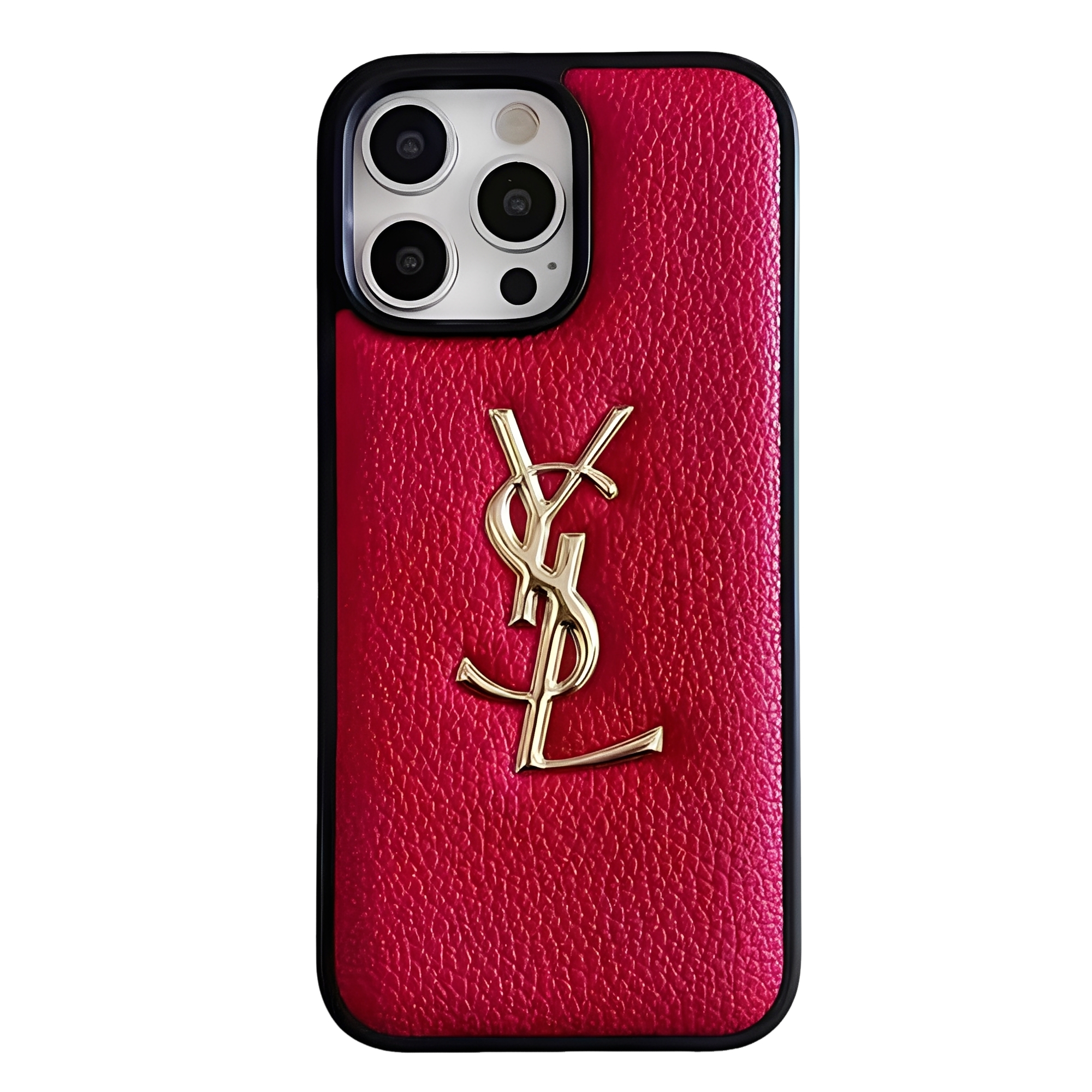YSL Leather iPhone Case