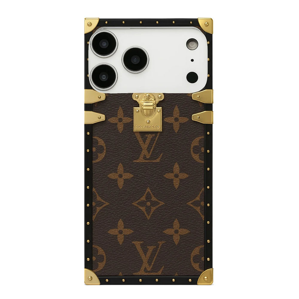 Louis Vuitton Trunk Leather iPhone Case