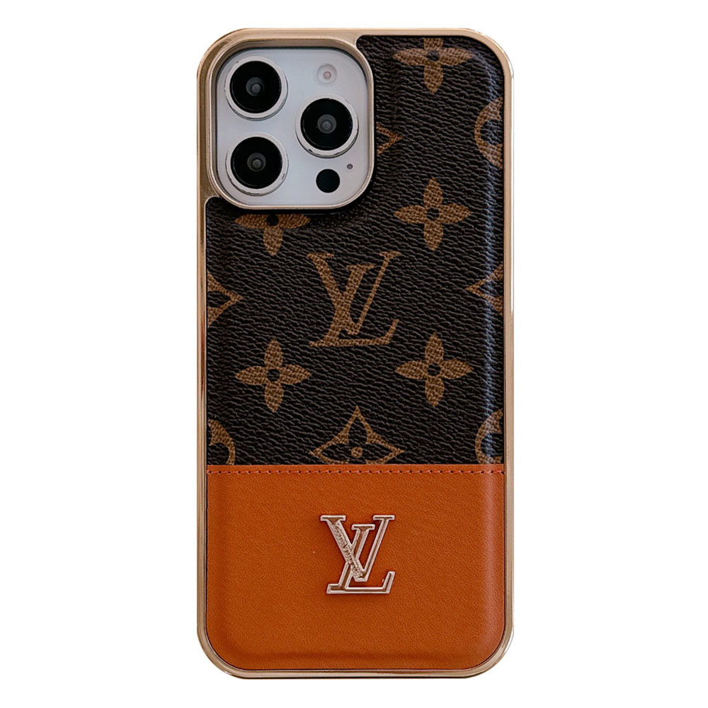 Louis Vuitton Gucci Leather iPhone Case