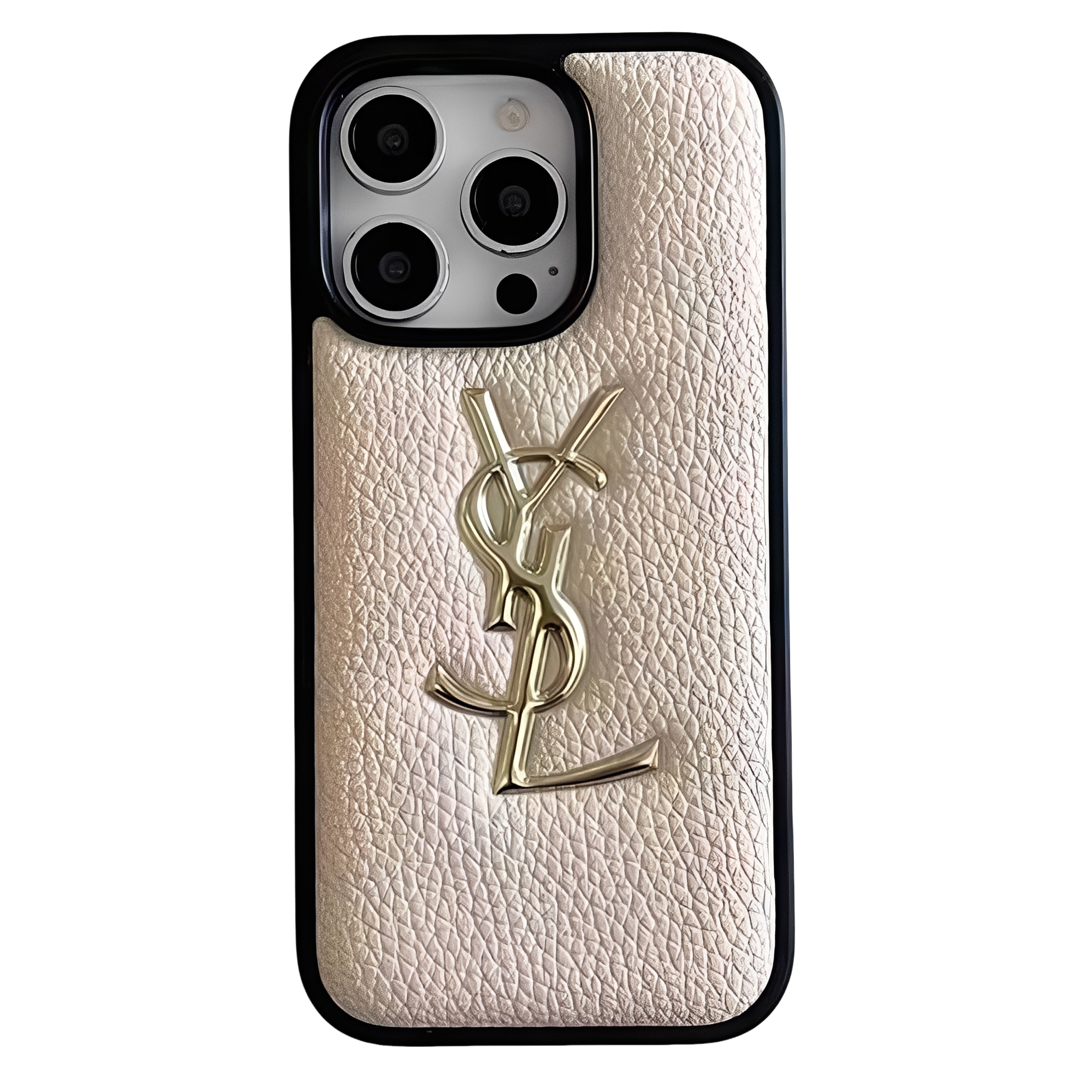 YSL Leather iPhone Case