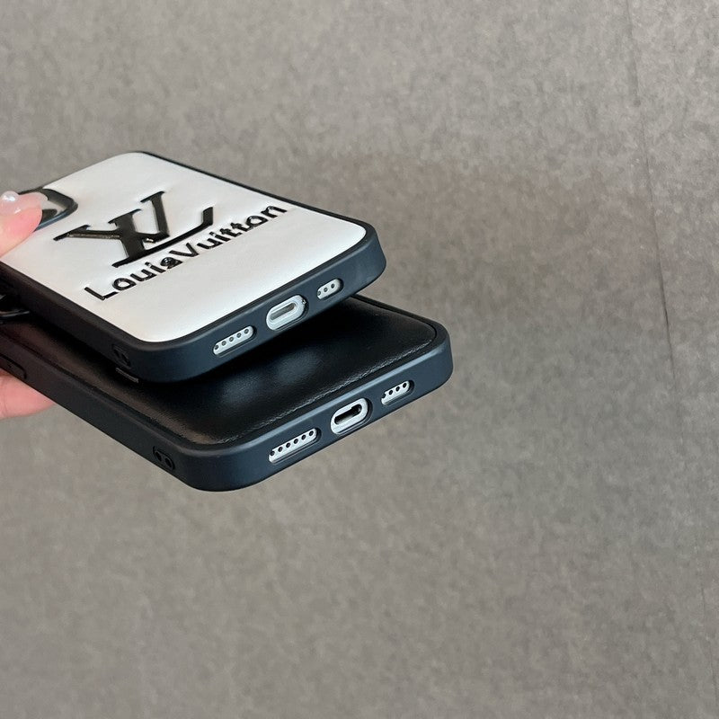 Louis Vuitton Leather cushion iPhone Case	