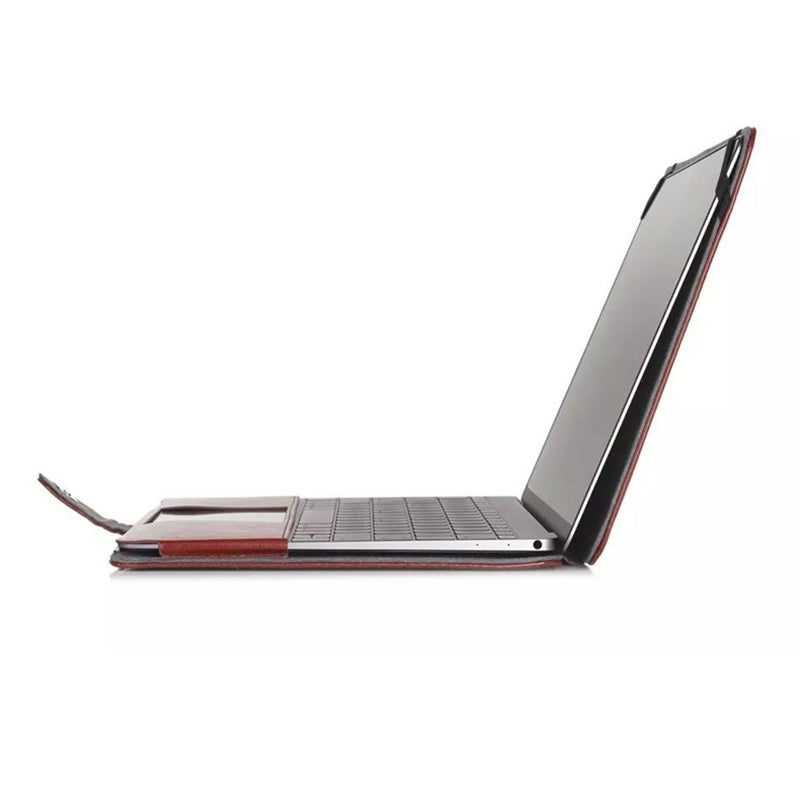 Brown PU Leather MacBook Case