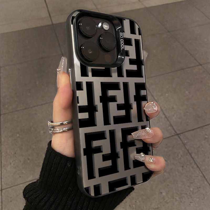 Transparent Flash Plating FD iPhone Case