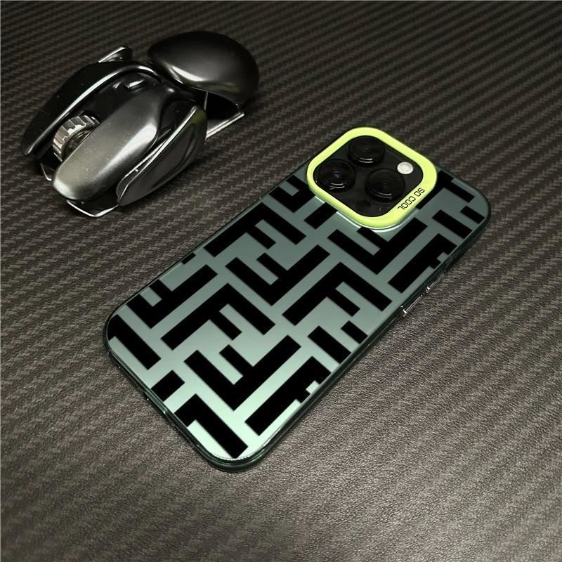 Transparent Flash Plating FD iPhone Case
