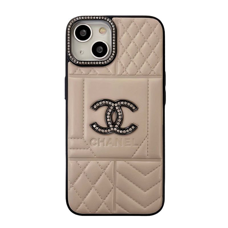 Elegant Leather CH Shine iPhone Case