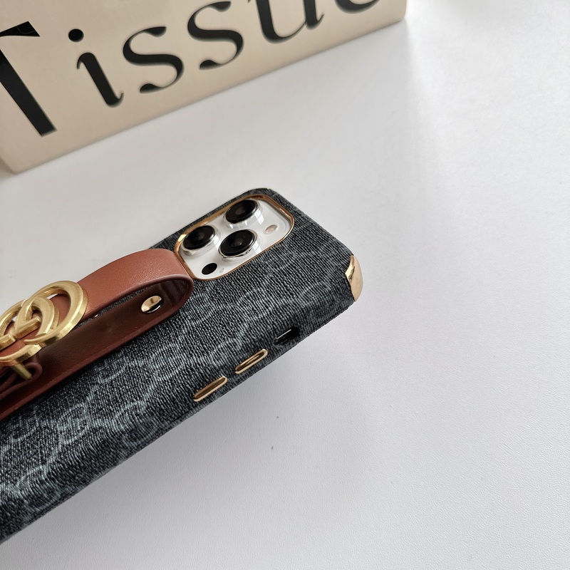 Luxurious Leather iPhone Case With Holder