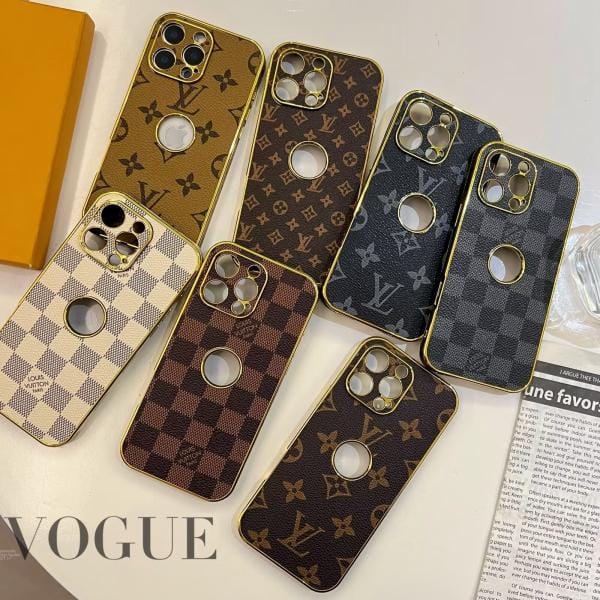Louis Vuitton Luxury Leather iPhone Case