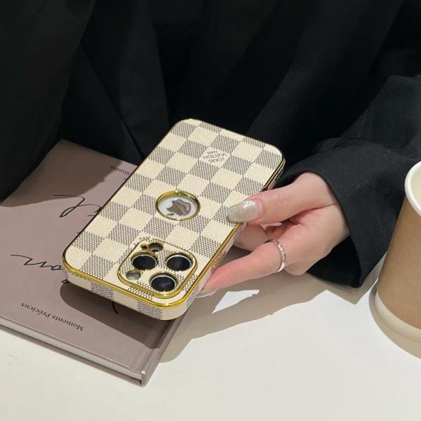 Louis Vuitton Luxury Leather iPhone Case