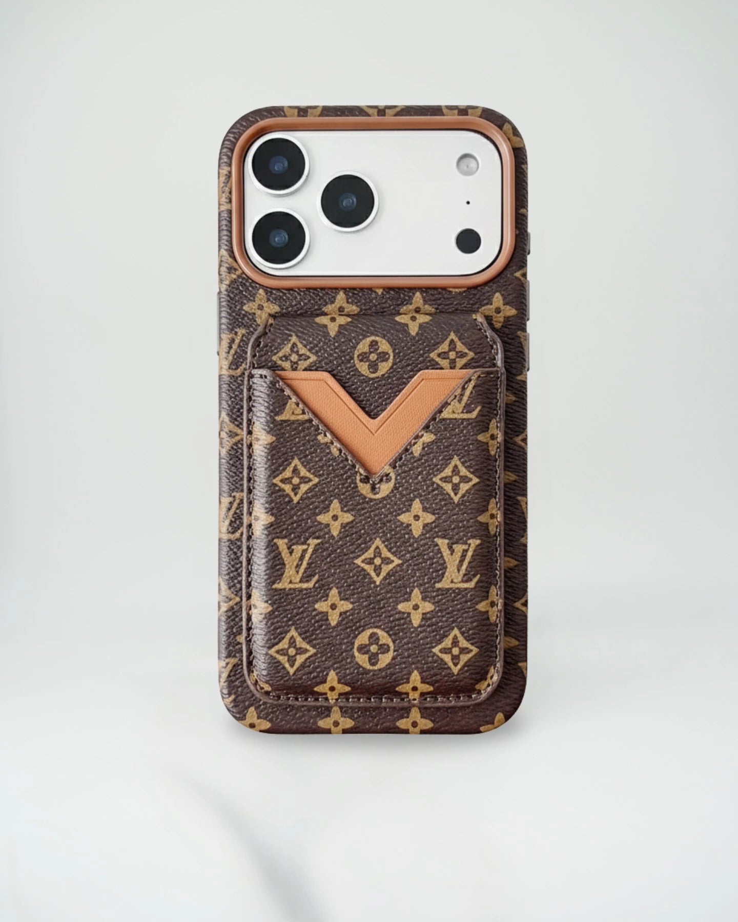 Louis Vuitton Gucci Leather iPhone Wallet Case