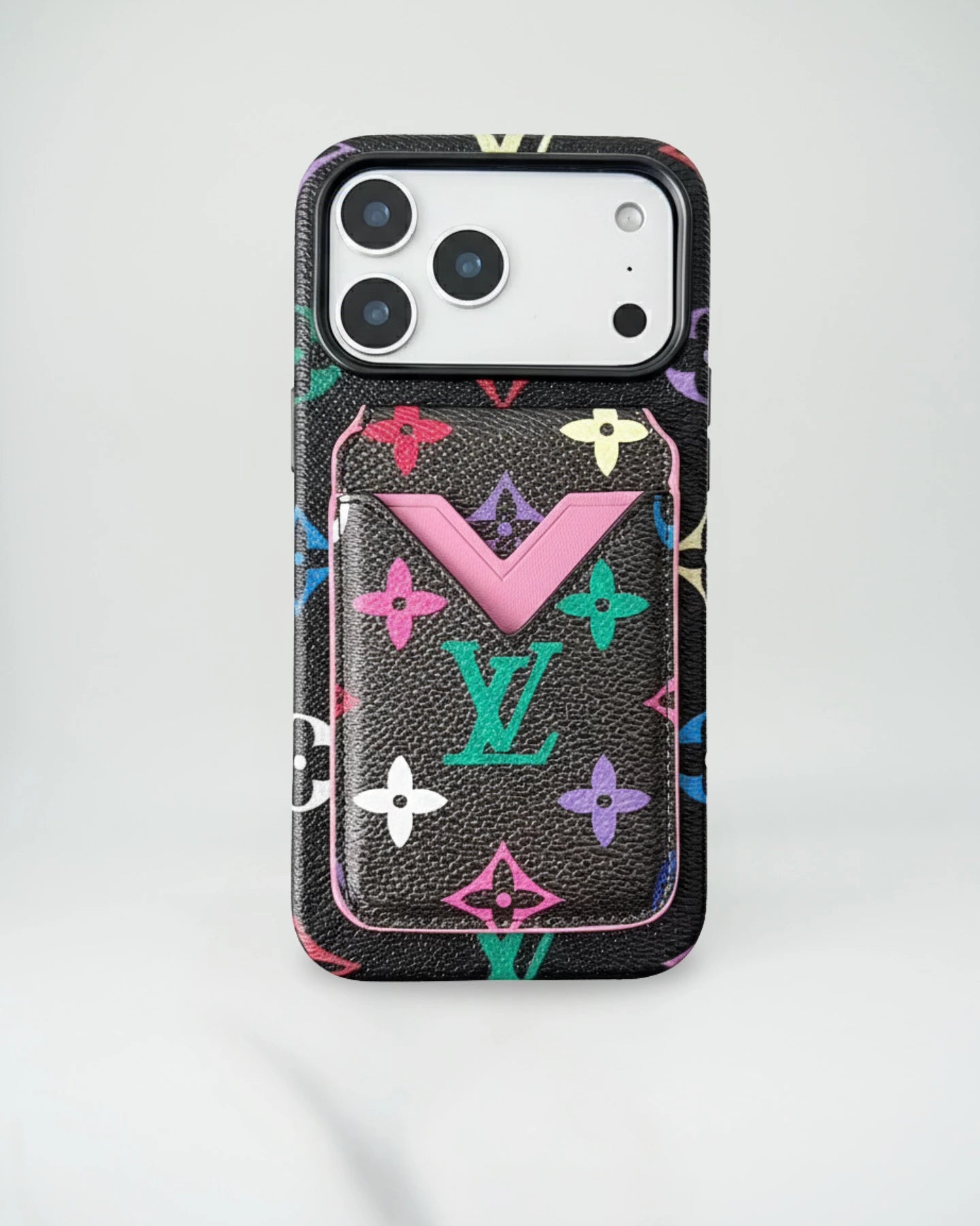 Louis Vuitton Gucci Leather iPhone Wallet Case
