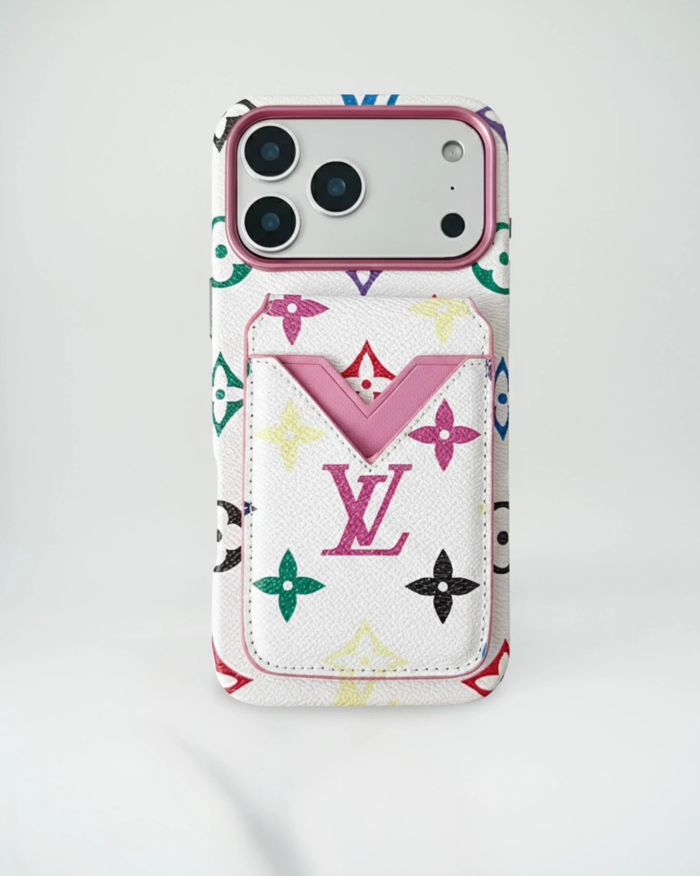 Louis Vuitton Gucci Leather iPhone Wallet Case