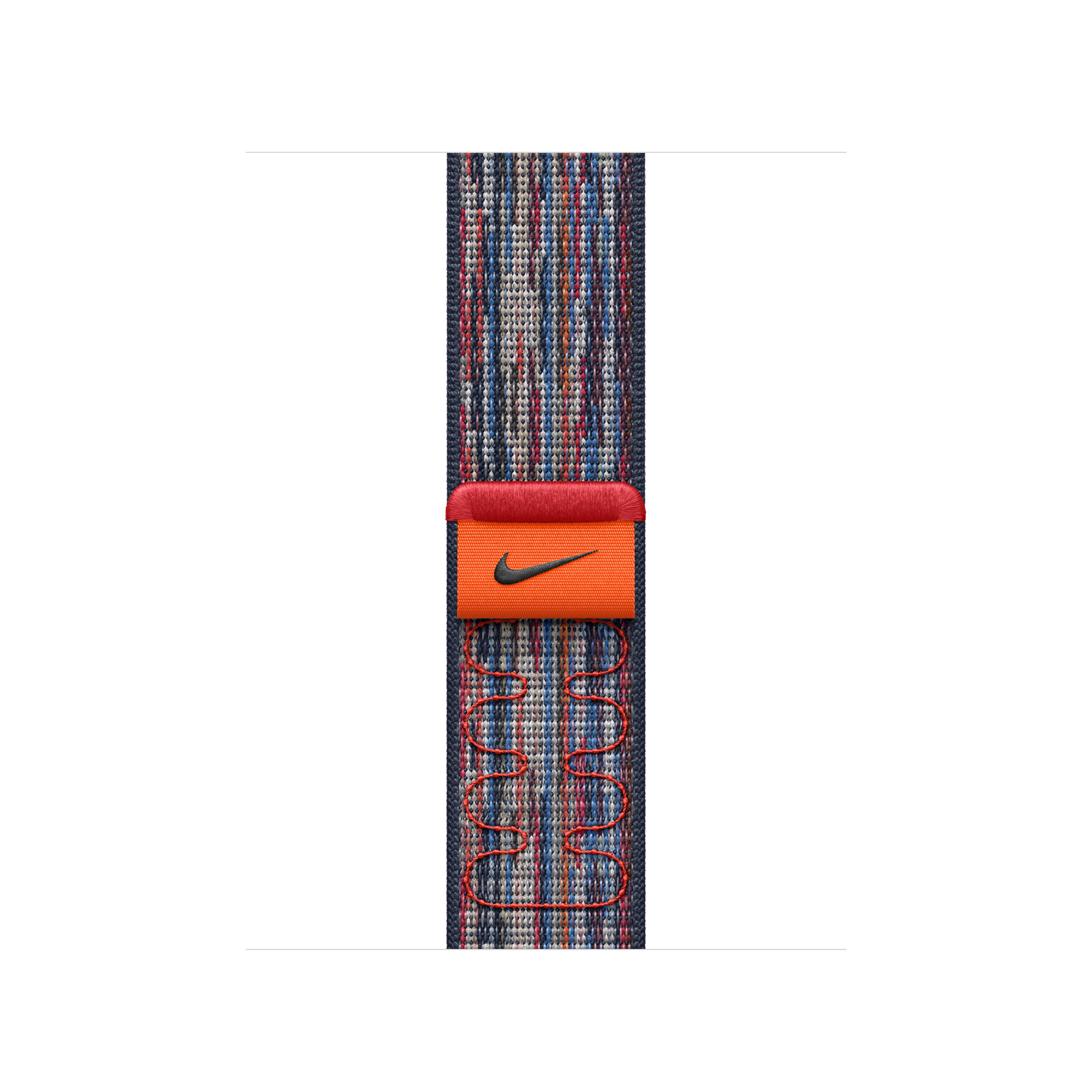 Nylon Braided Loop Rust Apple Watch Bands