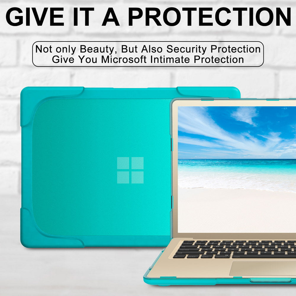 Heavy Shell with Foldable Kickstands Blue Microsoft Surface Laptop Case-BELKCASE