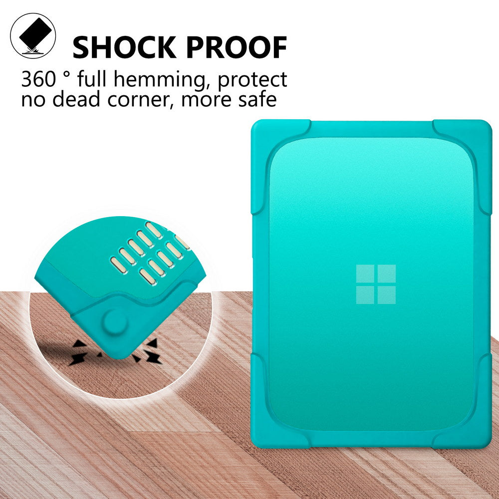 Heavy Shell with Foldable Kickstands Blue Microsoft Surface Laptop Case-BELKCASE