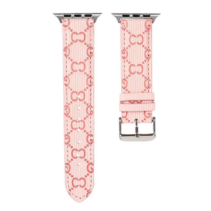 Luxury leather GG Apple Watch Bands