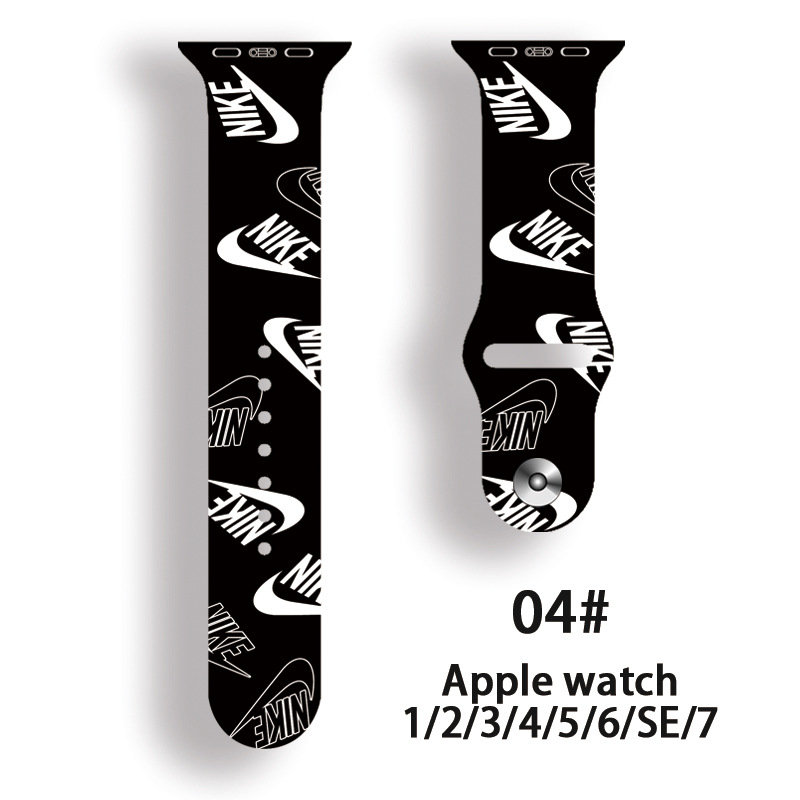 [Copy]Nylon Braided Loop Rust Apple Watch Bands