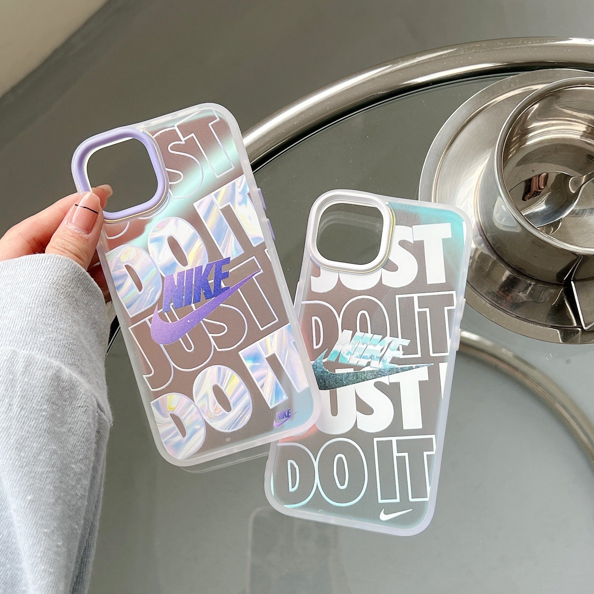 Laser N-K iPhone Case