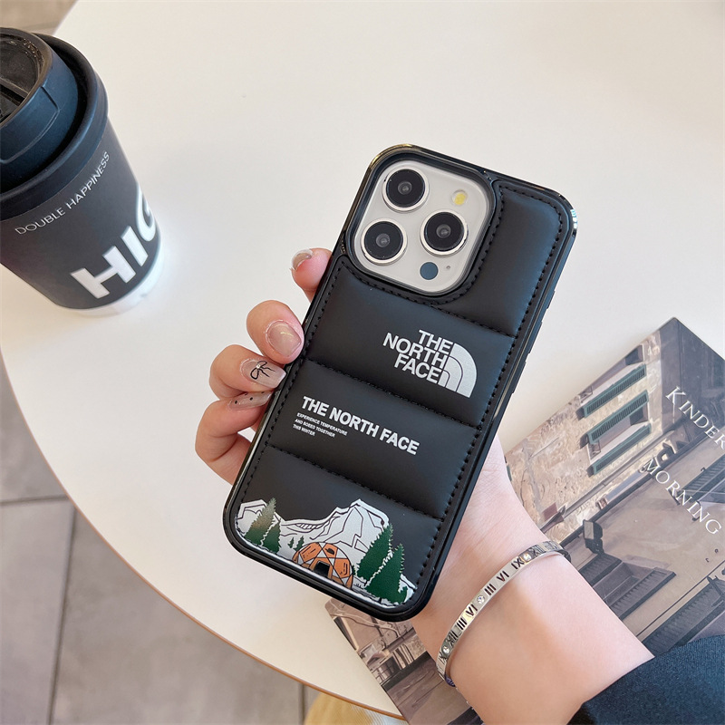 Camping Down NF Jacket iPhone Case