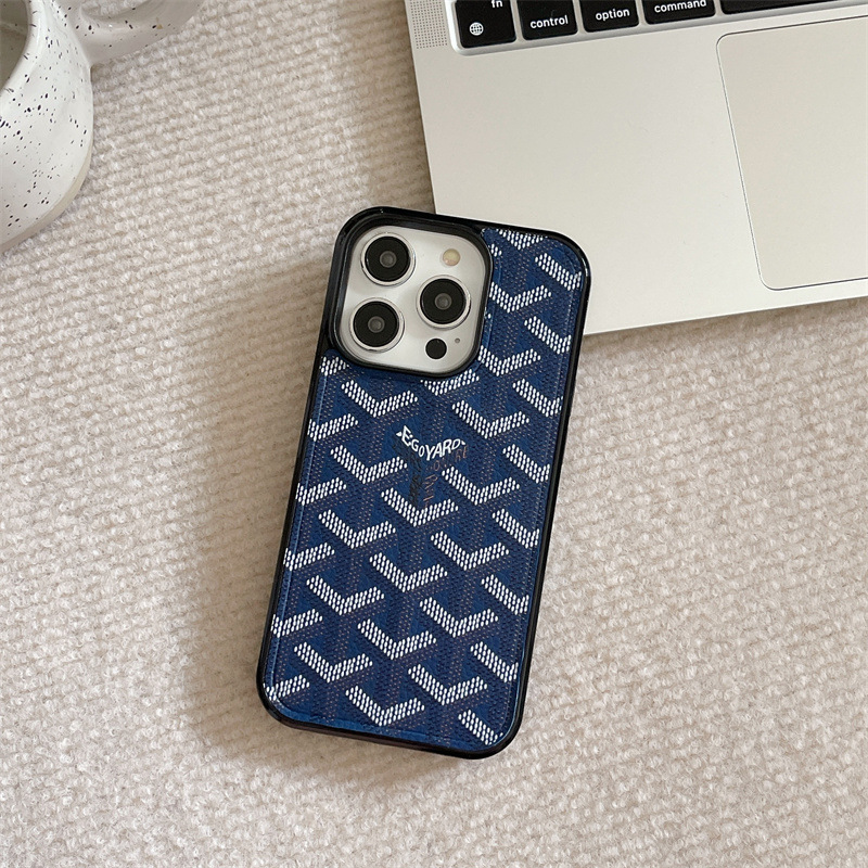 Vintage Leather GD iPhone Case-Silicone Black Edge