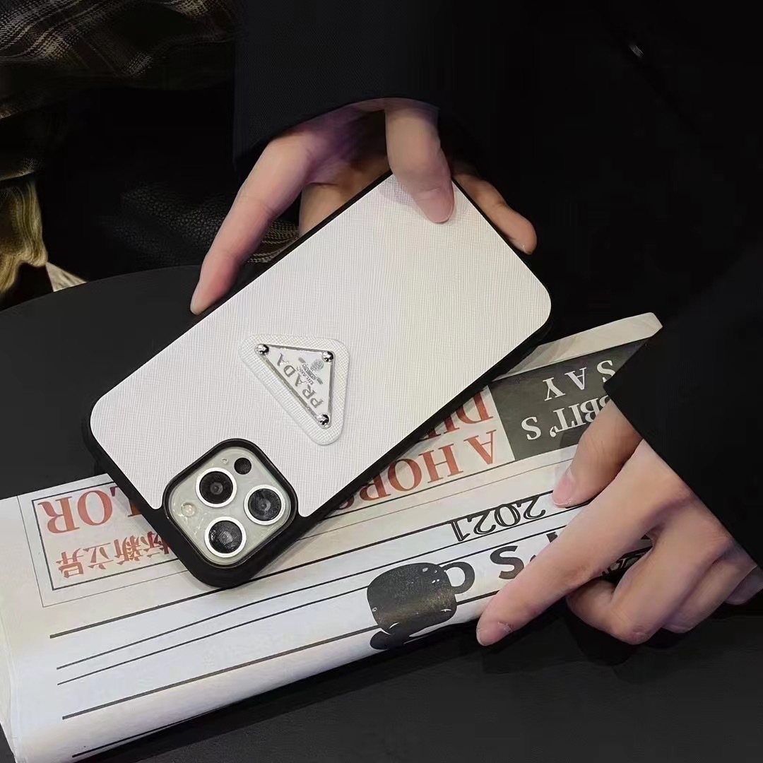 Acrylic Metal Triangle Label PR iPhone Case