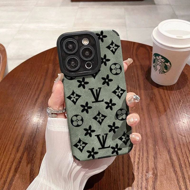 Louis Vuitton Velvet Vintage Leather iPhone Case