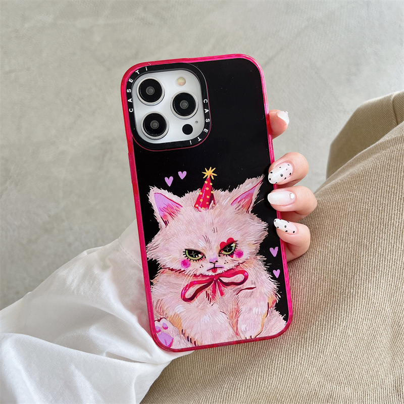 Tsundere kitten iPhone Case