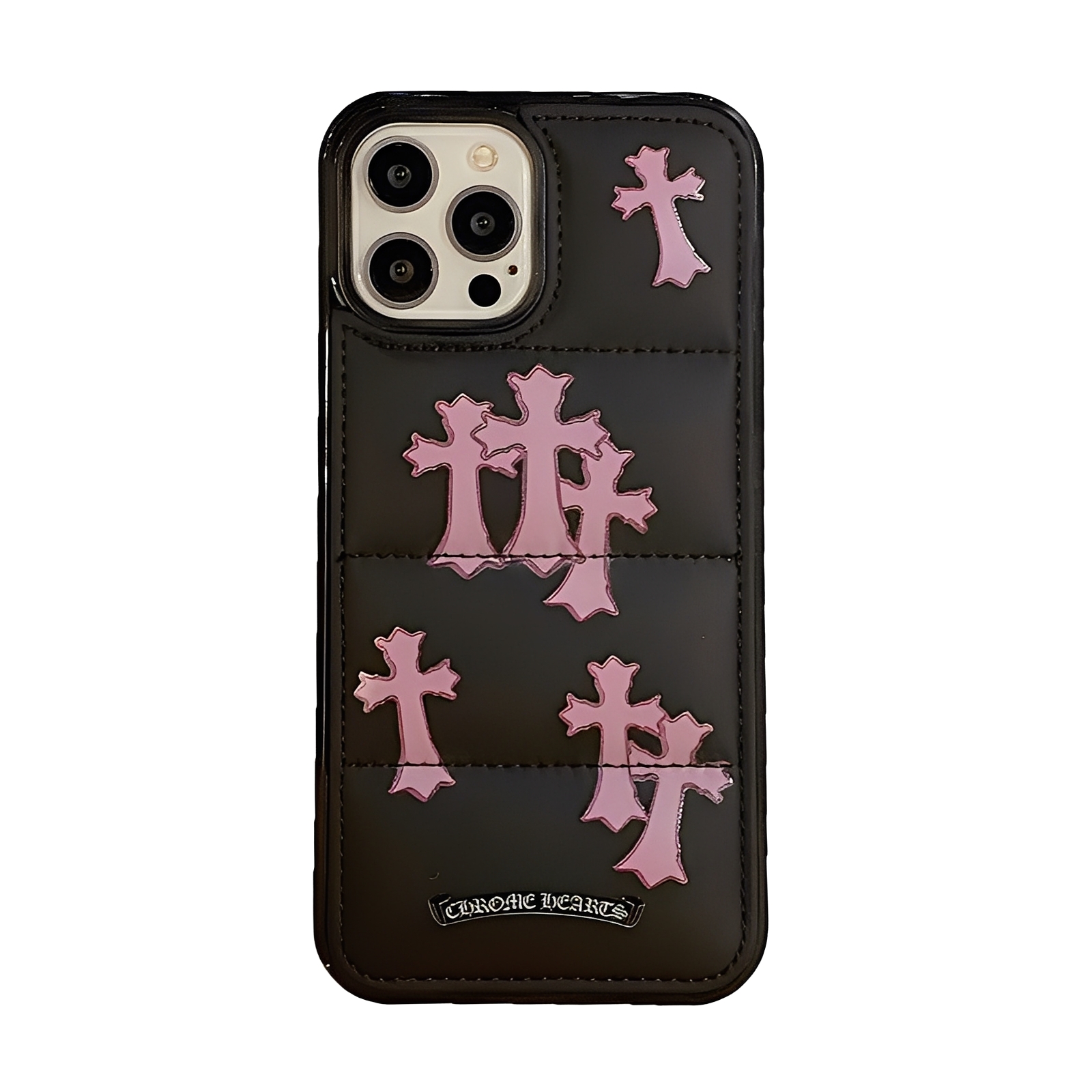 Chrome Hearts iphone Case 3D down jacket