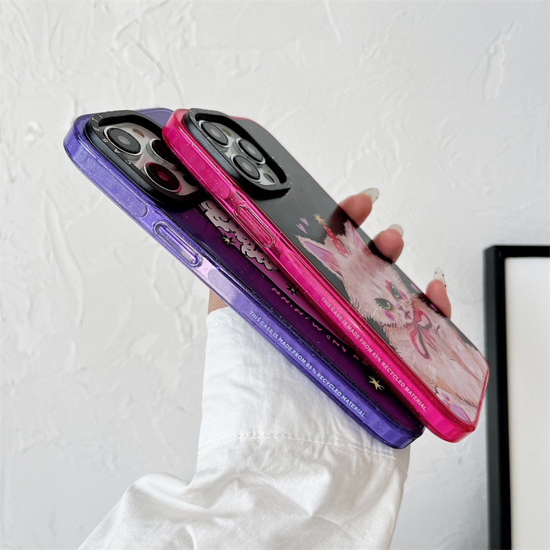 Tsundere kitten iPhone Case