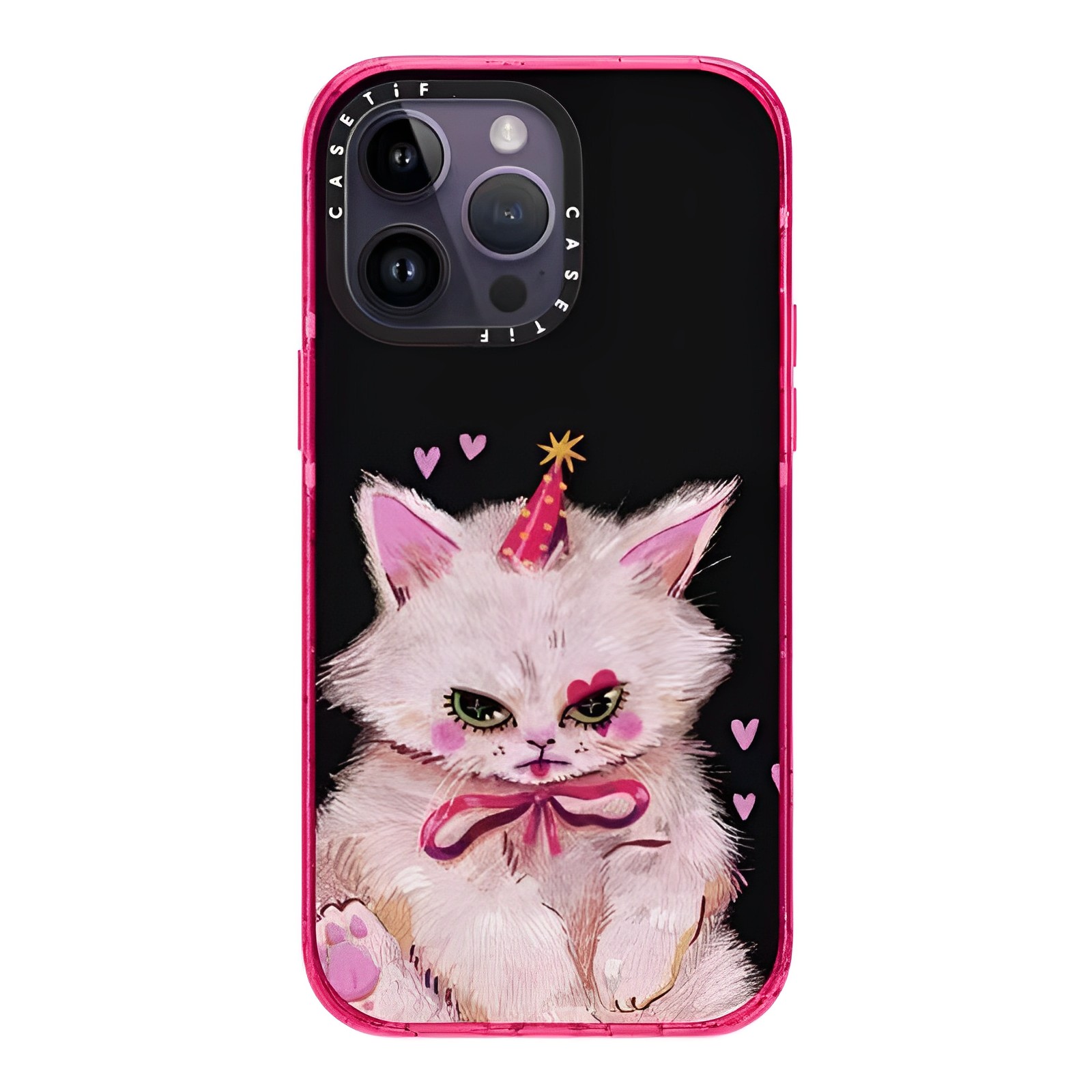 Tsundere kitten iPhone Case