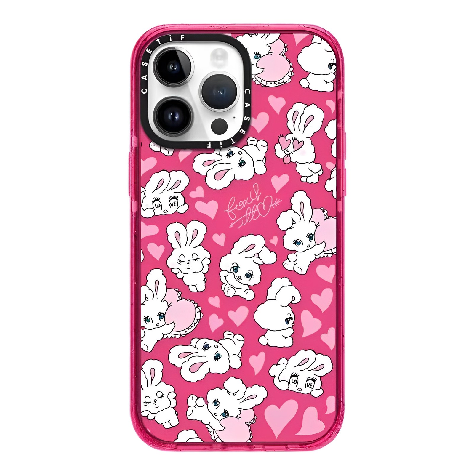 Tired Rabbit iPhone Case
