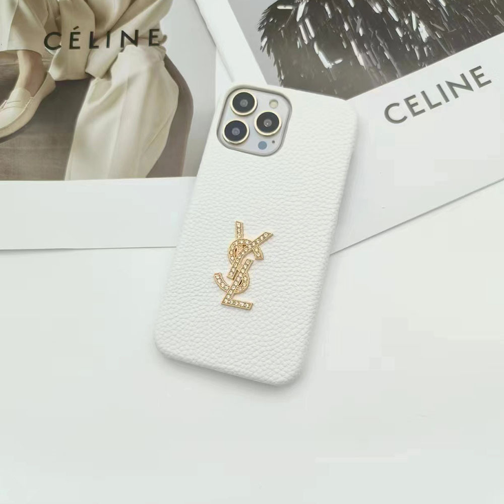 Leather pebbled pattern iPhone Case