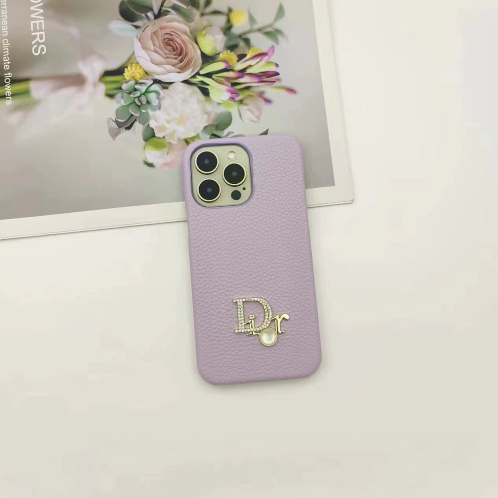 Dior Leather iPhone Case	