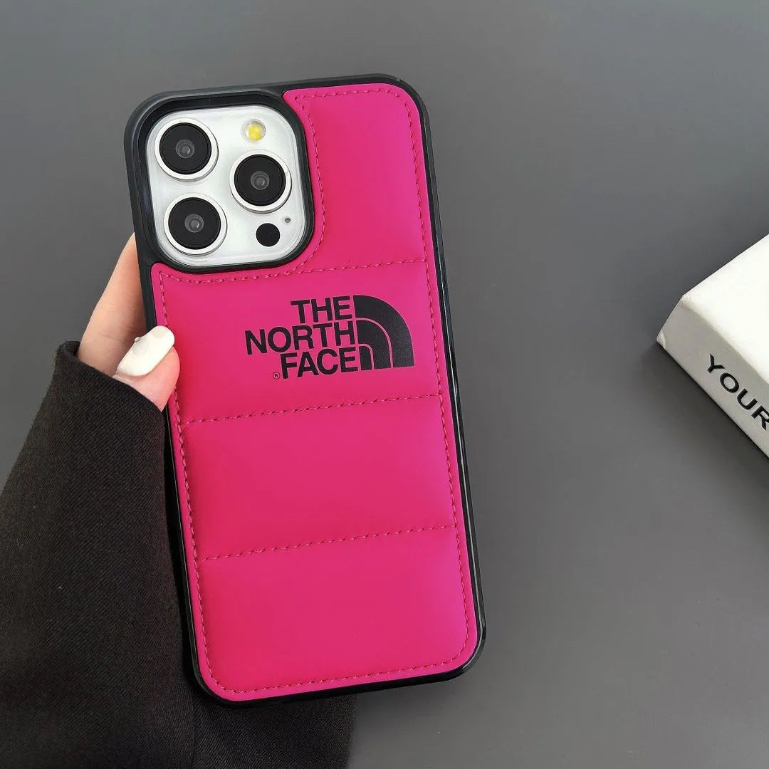 TNF 3D Goose Down Socket iPhone Case