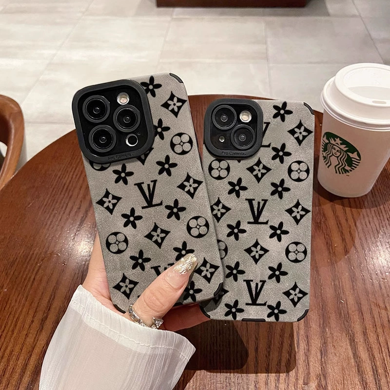 Louis Vuitton Velvet Vintage Leather iPhone Case