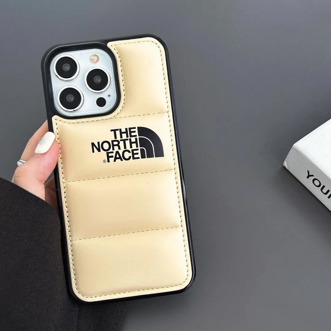 TNF 3D Goose Down Socket iPhone Case
