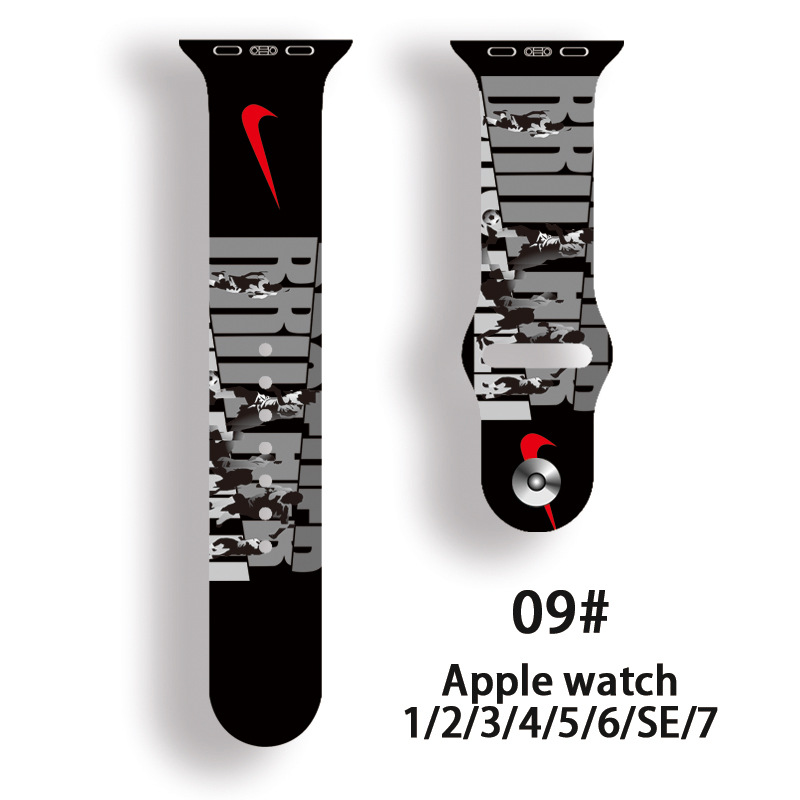 [Copy]Nylon Braided Loop Rust Apple Watch Bands